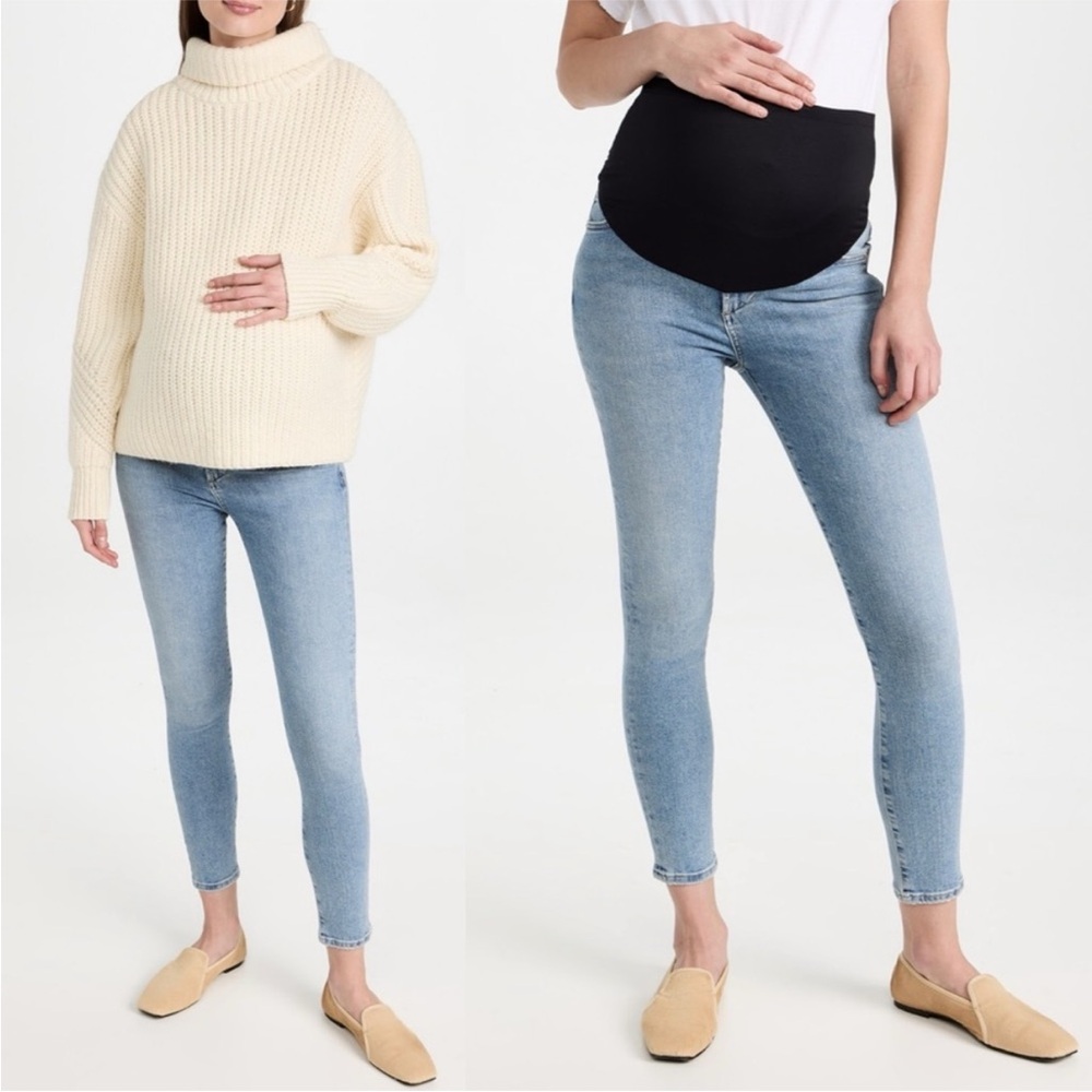 Citizens of Humanity Maternity Rocket Ankle Skinny Jeans Over The Bump - Size 27